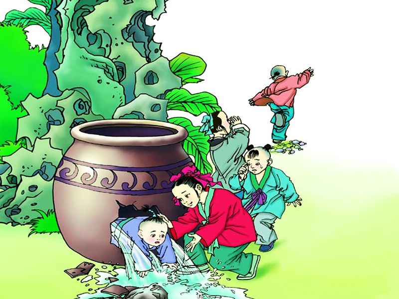 司馬光砸缸的故事 中華傳統經典歷史故事-2